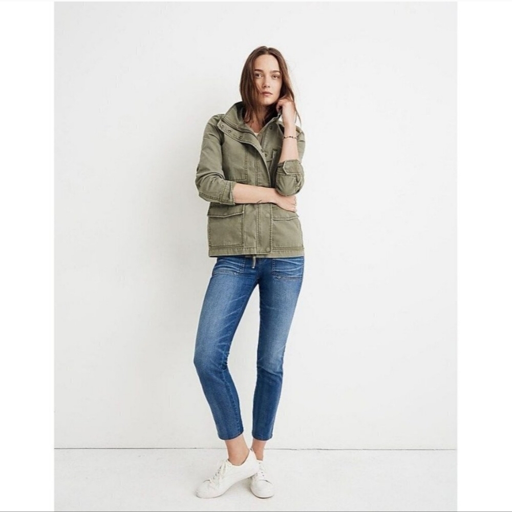 Madewell Passage‎ Utility Jacket Olive size S